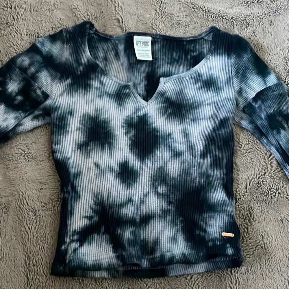 Victoria secret blue and purple long sleeve. size xs